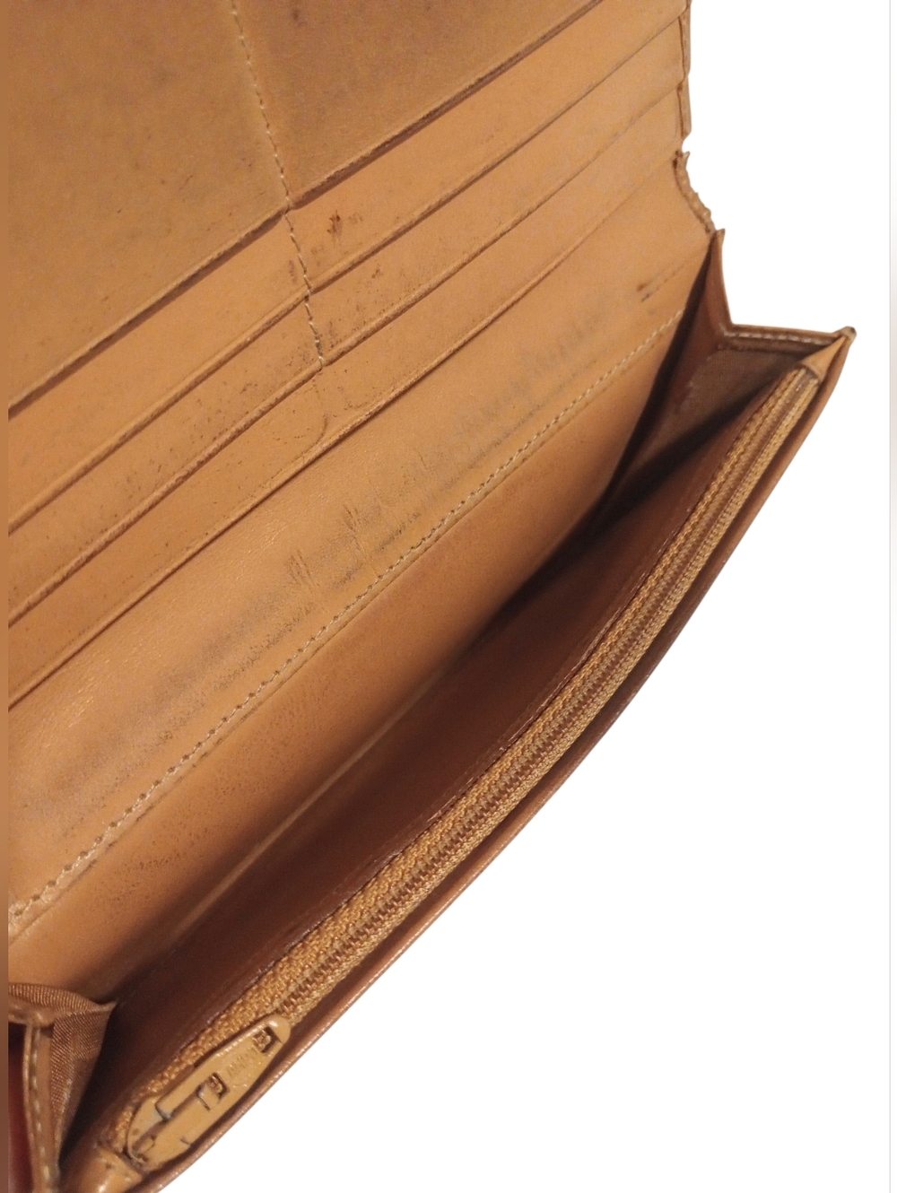 Celine Macadam Vintage Long Leather Wallet - Picture 10 of 15